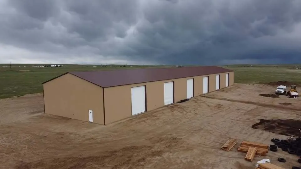 Small Warehouses: a completed metal building by Rocky Mountain Metal